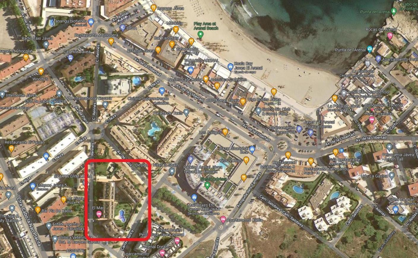 Apartmán Brisas Del Arenal Jávea Exteriér fotografie